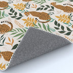 Spring Cheetah Pattern I - Green and Yellow Rug Gallery Image 4