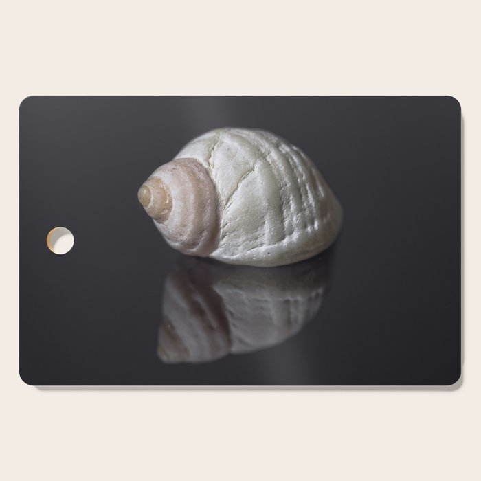 Seashell snail reflection Cutting Board Gallery Image 1
