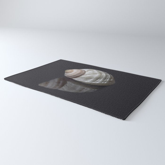 Seashell snail reflection Rug Gallery Image 3
