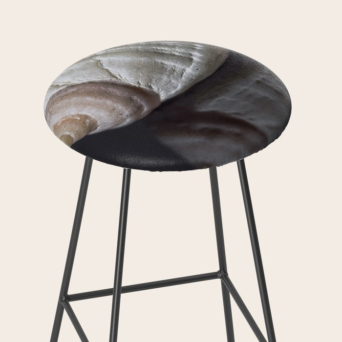 Seashell snail reflection Stool Gallery Image 2