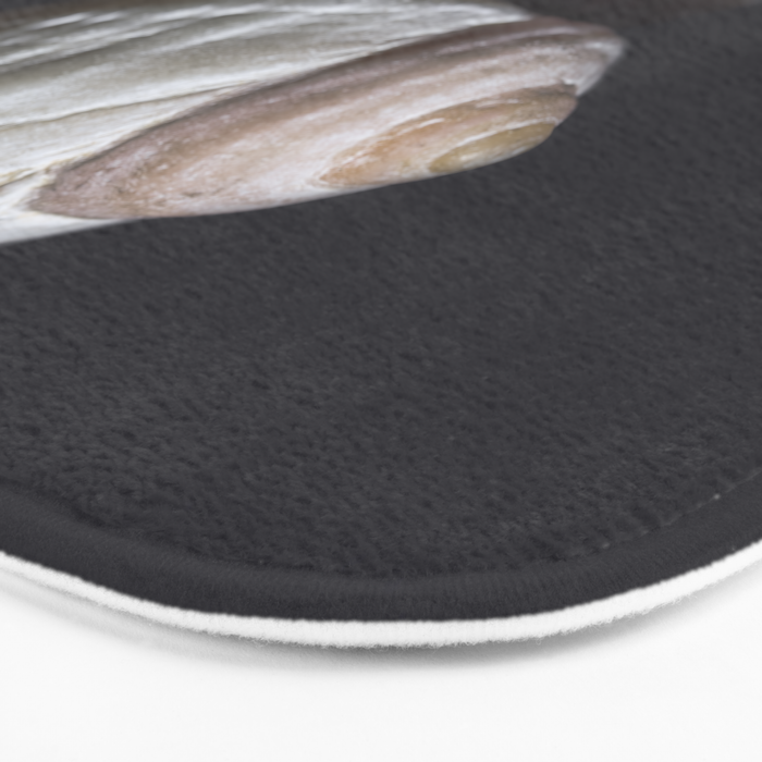 Seashell snail reflection Bath Mat Gallery Image 3