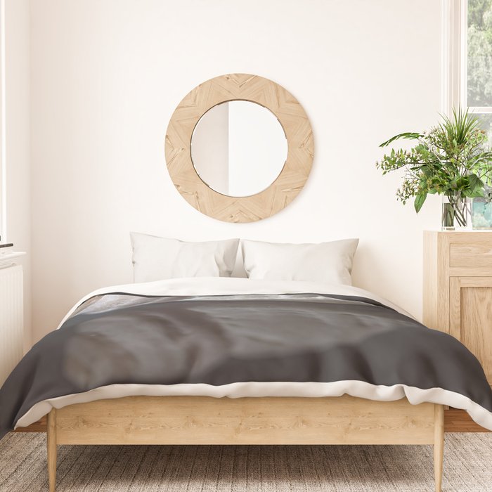 Seashell snail reflection Duvet Cover Gallery Image 3
