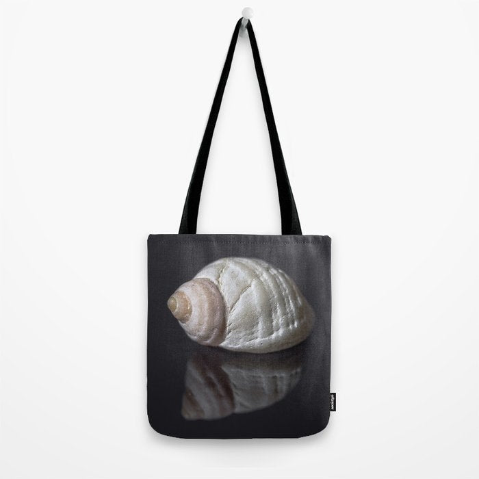 Seashell snail reflection Tote Bag Gallery Image 2