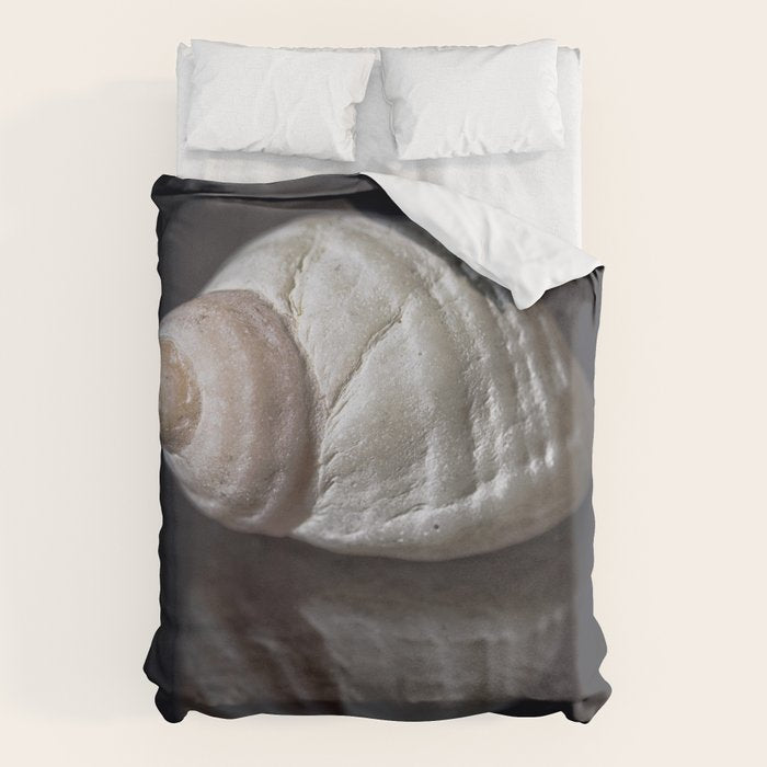 Seashell snail reflection Duvet Cover Gallery Image 6