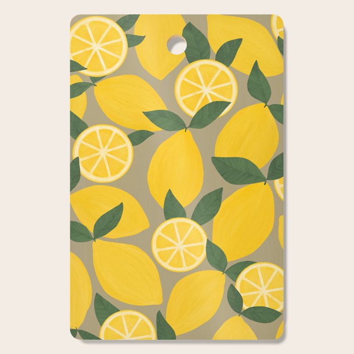 Canned Lemons Cutting Board Gallery Image 1