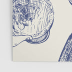 Cheers Dears - Blue Vintage Cocktails Illustration Poster Gallery Image 3