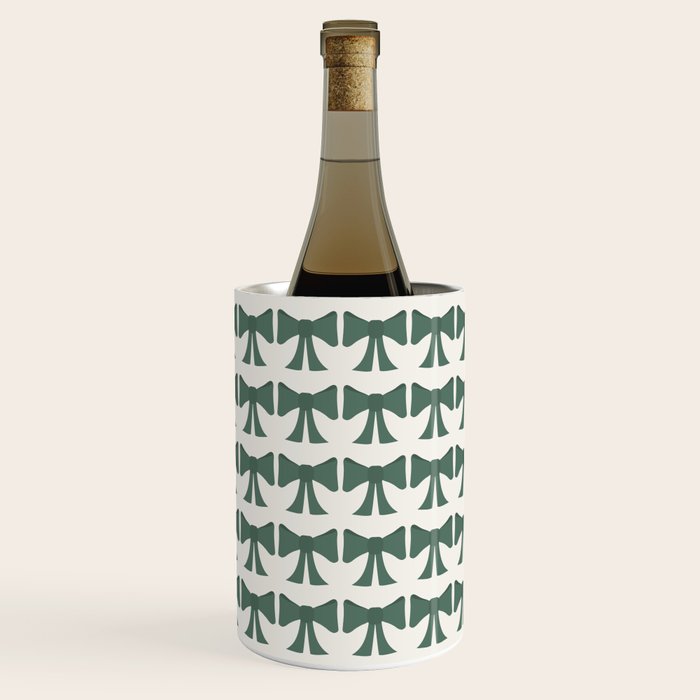 Vintage Bows IV Green Wine Chiller Gallery Image 3