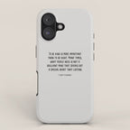 To Be Kind Is More Important... F. Scott Fitzgerald Quote iPhone Case Gallery Image 1