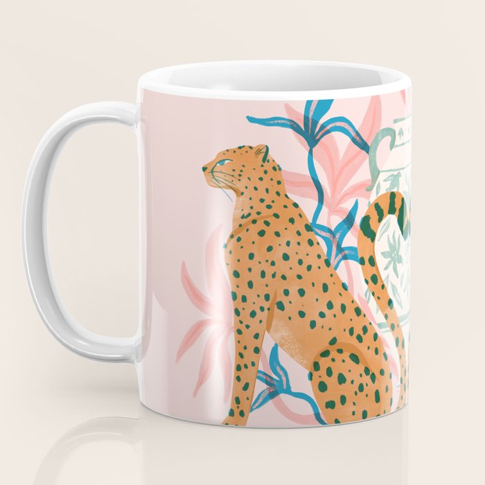 Cheetah Symmetry Coffee Mug Gallery Image 3
