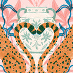 Cheetah Symmetry Coffee Mug Gallery Image 2