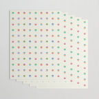 Happy Hanukkah | Dreidels & Star Pattern Wrapping Paper Gallery Image 3