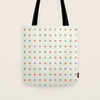 Happy Hanukkah | Dreidels & Star Pattern Tote Bag Gallery Image 1