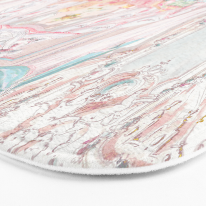 Marie Antoinette and the Cake Crumb and the Pea Bath Mat Gallery Image 3