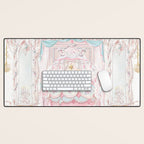 Marie Antoinette and the Cake Crumb and the Pea Desk Mat Gallery Image 1