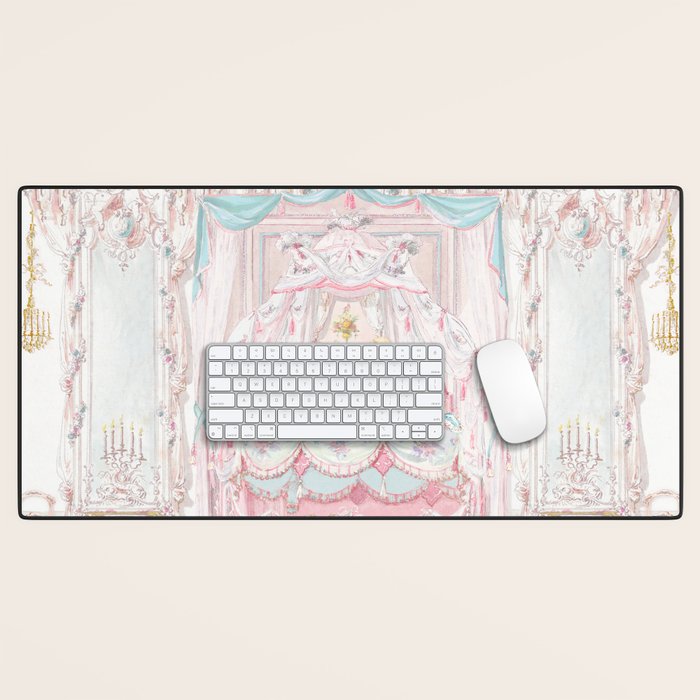 Marie Antoinette and the Cake Crumb and the Pea Desk Mat Gallery Image 1