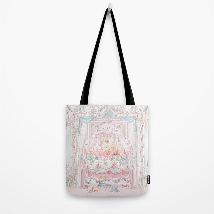 Marie Antoinette and the Cake Crumb and the Pea Tote Bag Gallery Image 2