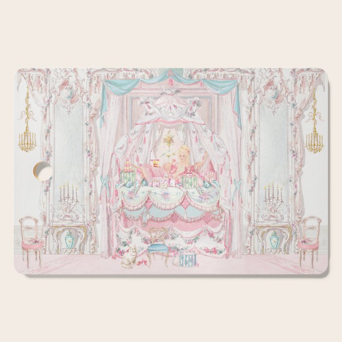 Marie Antoinette and the Cake Crumb and the Pea Cutting Board Gallery Image 1