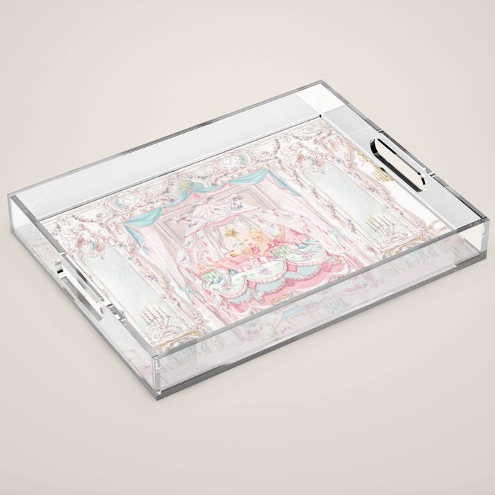 Marie Antoinette and the Cake Crumb and the Pea Acrylic Tray Gallery Image 1