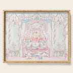 Marie Antoinette and the Cake Crumb and the Pea Serving Tray Gallery Image 1