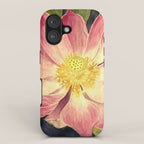 Big Lotus Watercolor iPhone Case Gallery Image 1