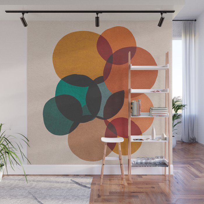 Shapes#1 Wall Mural Gallery Image 1
