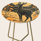 Autumn Moon Horned Deer Side Table Gallery Image 2