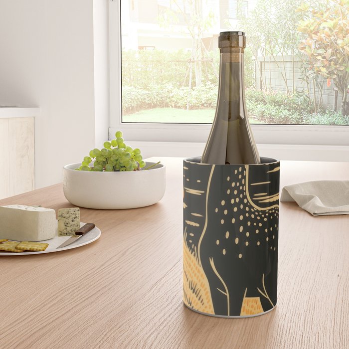 Autumn Moon Horned Deer Wine Chiller Gallery Image 4