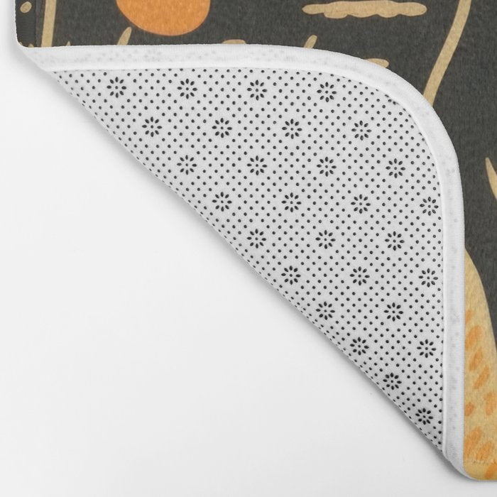 Autumn Moon Horned Deer Bath Mat Gallery Image 2