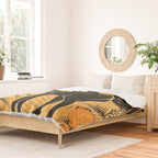 Autumn Moon Horned Deer Duvet Cover Gallery Image 2