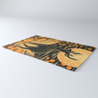 Autumn Moon Horned Deer Rug Gallery Image 3