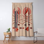 Lobster Window Curtain Gallery Image 5