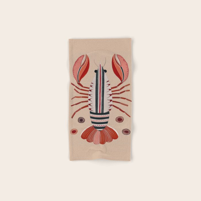 Lobster Bath Towel Gallery Image 1