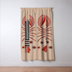 Lobster Window Curtain Gallery Image 3