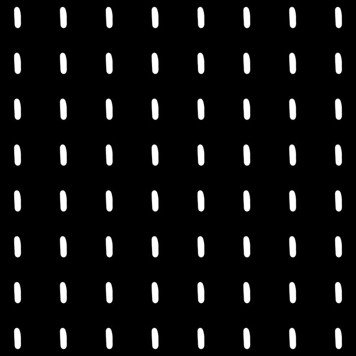 Black pattern with white stripes Coffee Mug Gallery Image 2