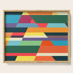 The hills run to infinity Serving Tray Gallery Image 1