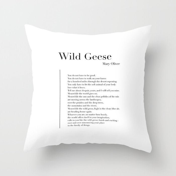 Wild Geese Throw Pillow Gallery Image 6