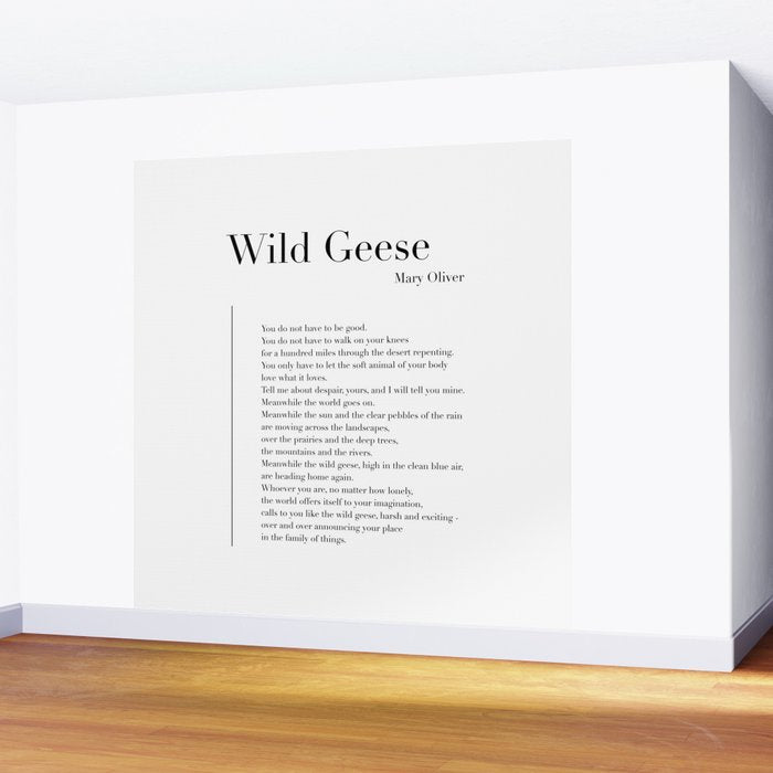 Wild Geese Wall Mural Gallery Image 2
