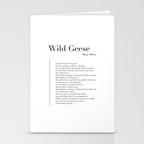 Wild Geese Stationery Card Gallery Image 2