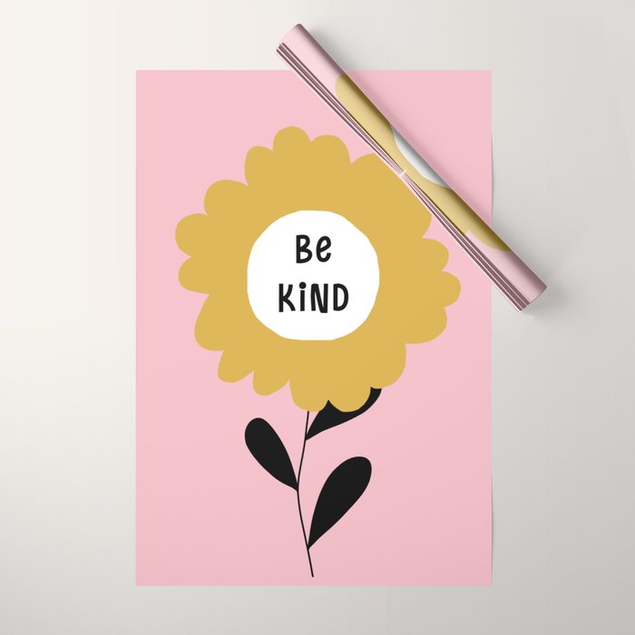 Be Kind Wrapping Paper Gallery Image 1