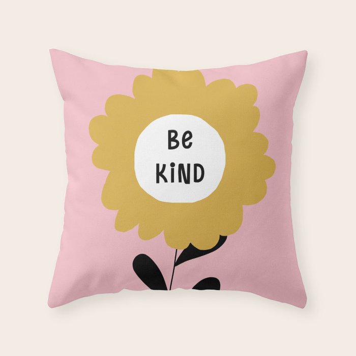 Be Kind Throw Pillow Gallery Image 6