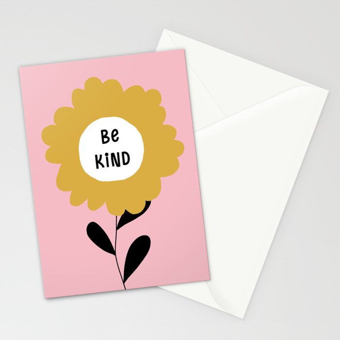 Be Kind Stationery Card Gallery Image 2