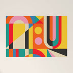Colorful Geometrics Welcome Mat Gallery Image 1