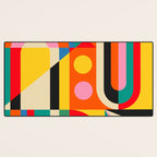 Colorful Geometrics Desk Mat Gallery Image 3
