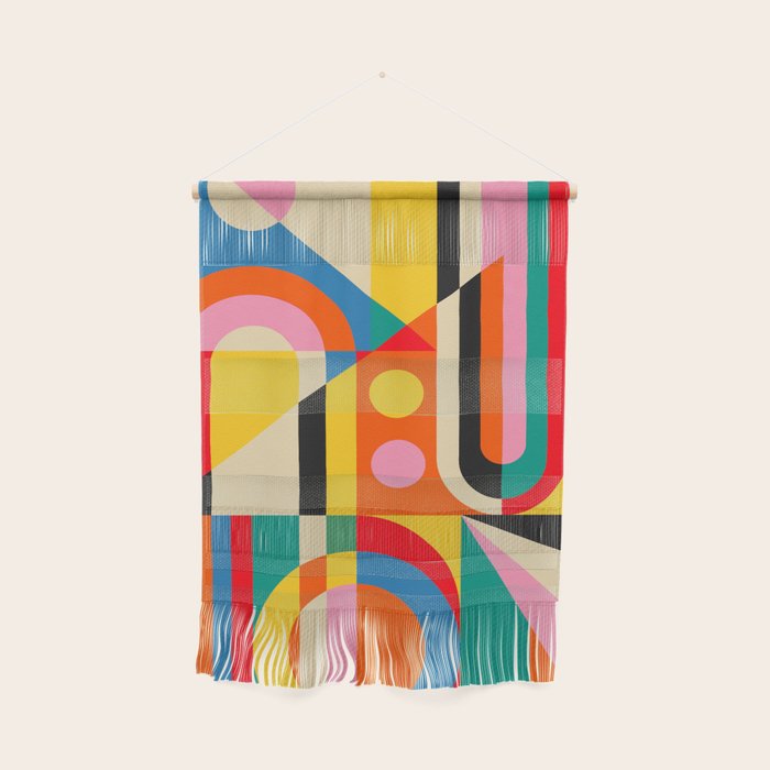 Colorful Geometrics Wall Hanging Gallery Image 1