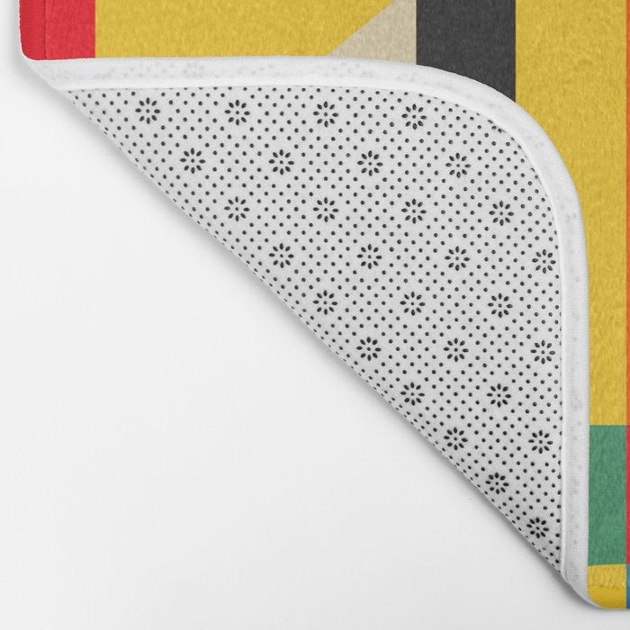 Colorful Geometrics Bath Mat Gallery Image 2