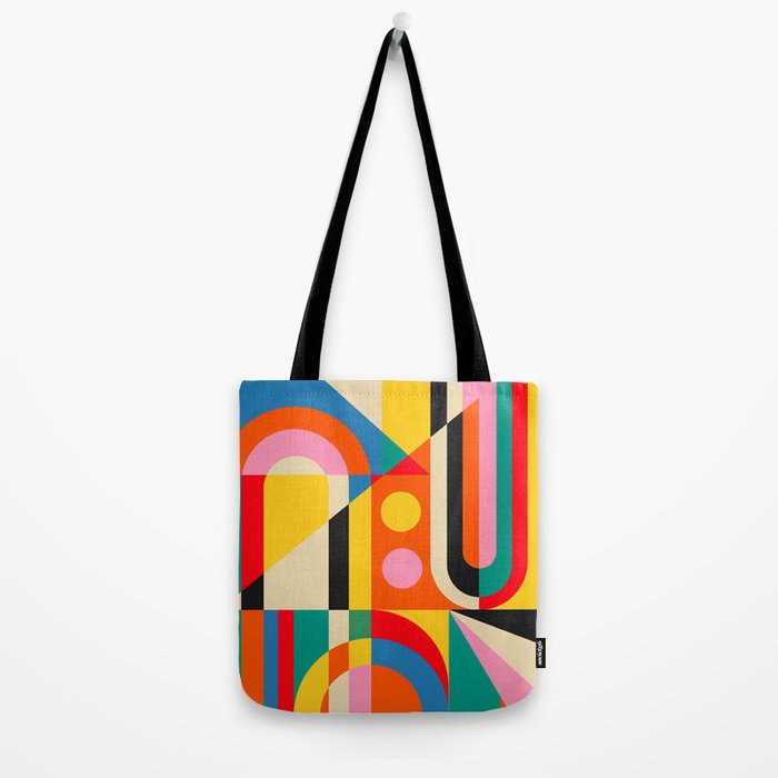 Colorful Geometrics Tote Bag Gallery Image 2