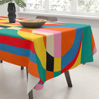 Colorful Geometrics Tablecloth Gallery Image 3