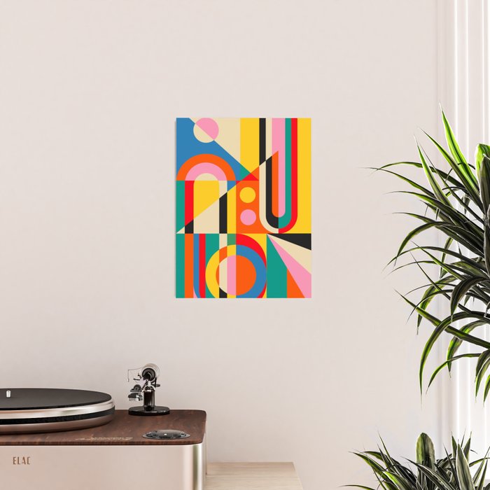 Colorful Geometrics Poster Gallery Image 2