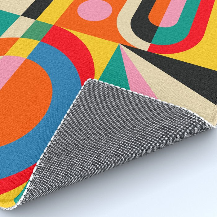 Colorful Geometrics Rug Gallery Image 4