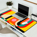 Colorful Geometrics Desk Mat Gallery Image 2